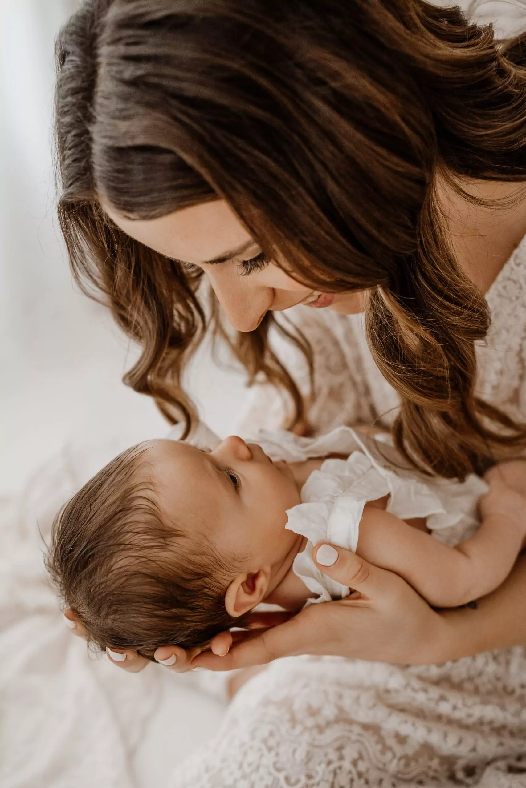 Baby- und Familienshooting Mama mit Baby