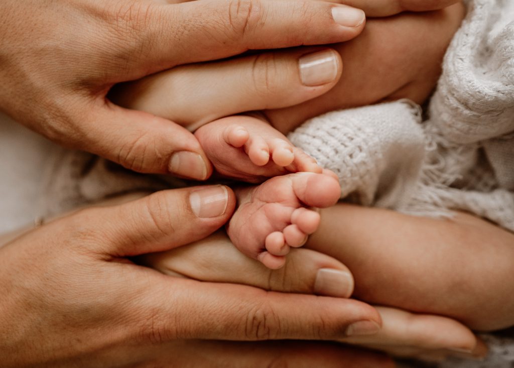 Neugeborenenshooting Detail Füße