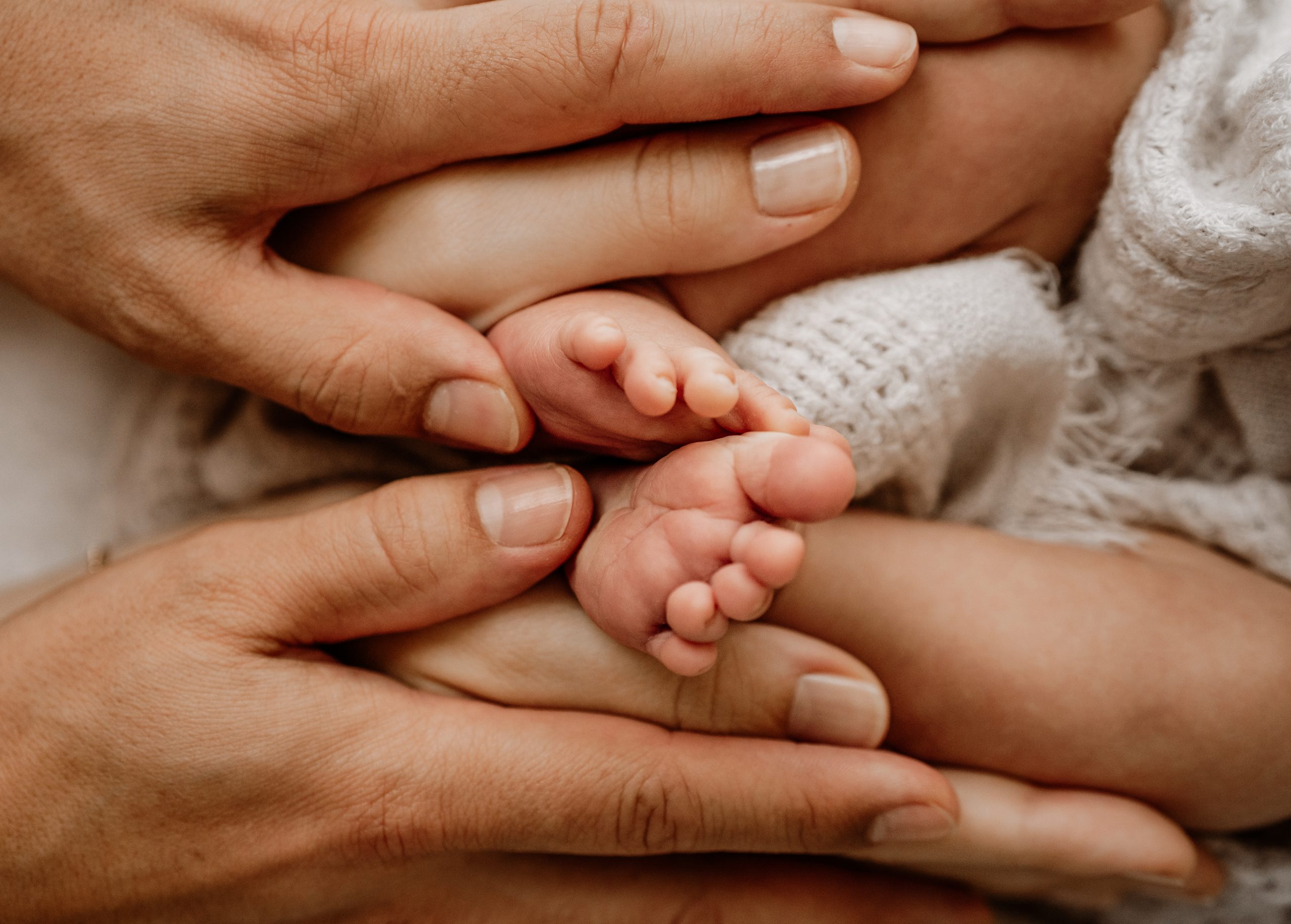 Neugeborenenshooting Detail Füße