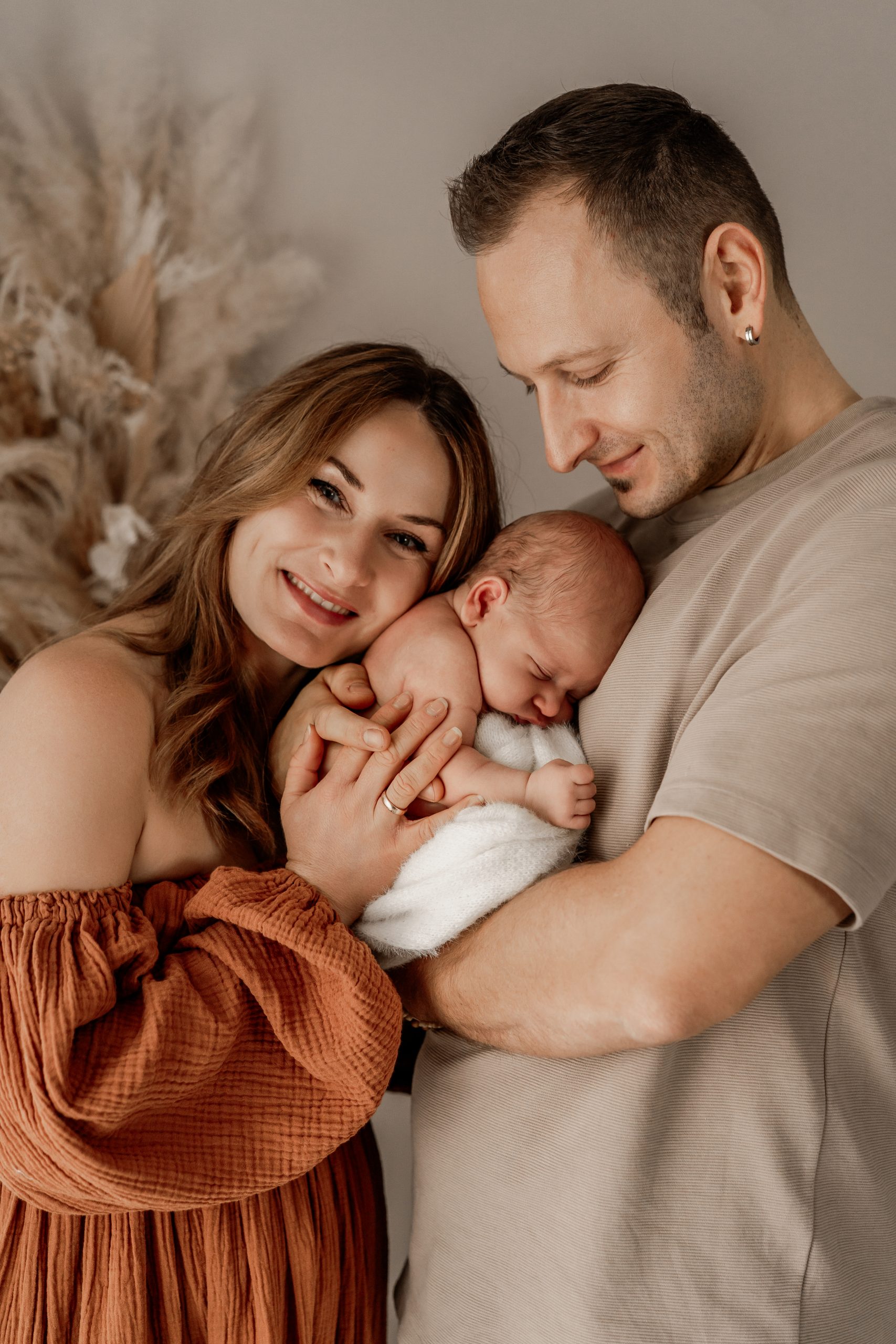 Neugeborenenshooting zu dritt